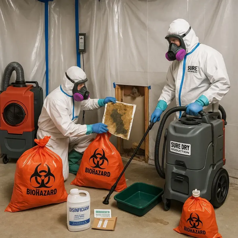 Contaminated Water Handling Protocols process in Fairview, PA