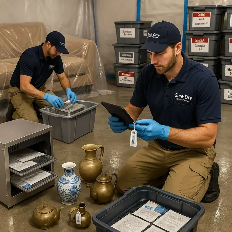 Content Protection and Restoration process in Fairview, PA
