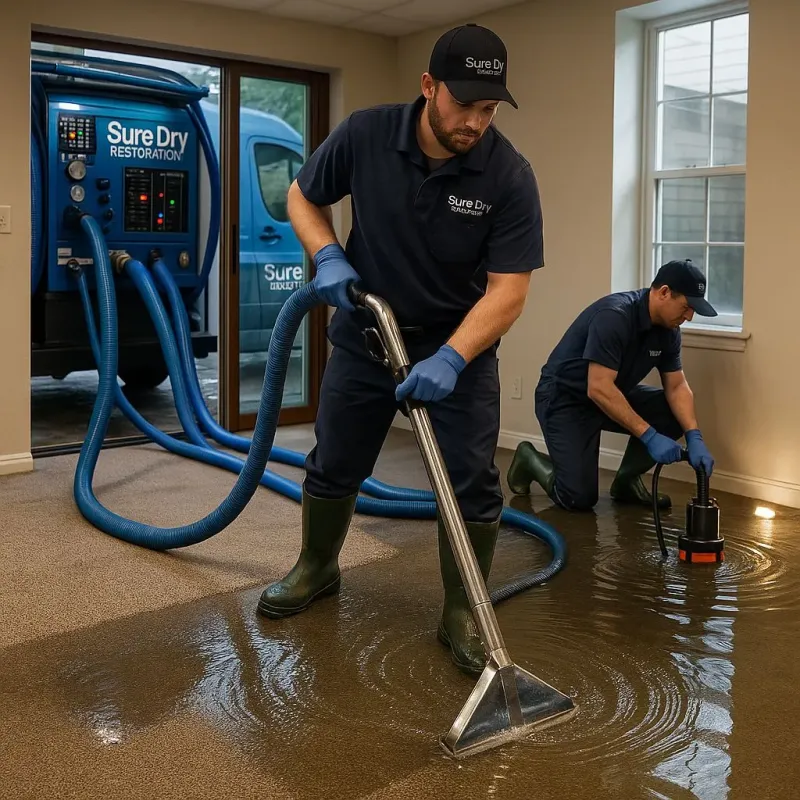 Water Extraction and Removal process in Fairview, PA